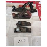Assortment of Planers (one Stanley)