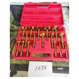 Mastergrip Forstner Bit Set 1/4" thru 2-1/8"