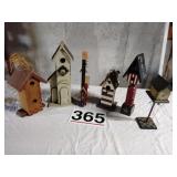 Decorative bird houses