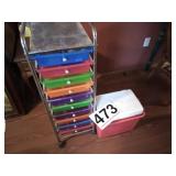 Drawer rack and Colman cooler