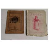 Antique song book - 1904 and magazine - 1896