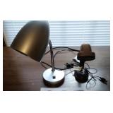 Office lamps - 2 - 1 electric and w/charger