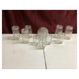 Glass jars