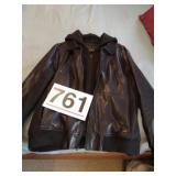 Guess leather coat - XXL
