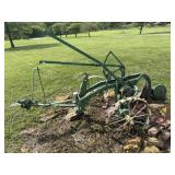 Steel wheel one bottom plow horse draw