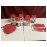 Christmas canisters
