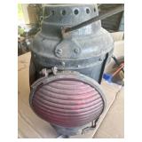 Railroad lantern not all pieces