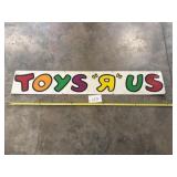 TOYS R US metal sign 5 foot