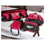 Different brands and bags