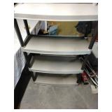 Plastic shelving 49x32
