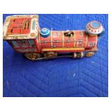 Vintage forty niner toy locomotive