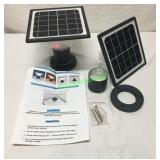 SOLAR POST CAP LIGHTS