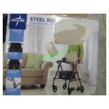 MEDLINE STEEL ROLLING WALKER