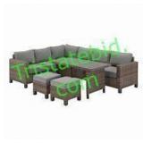 BH&G WICKER DINING SET