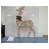 HOLIDAY LIVING LIGHTED DOE