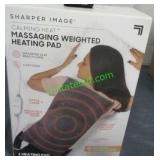 MASSAGING WEIGHTED HEATING PAD