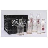 7 Catawba Dairy, Hickory, NC Milk Bottles