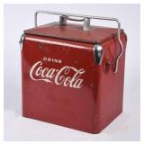 Vintage Metal Coca-Cola Cooler
