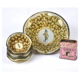 Mr. Peanut Snack Bowls + Queen Resolium Hair