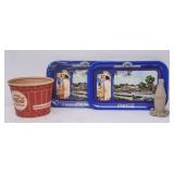 Coca-Cola Bucket, Sand Sculpture & 2 Trays