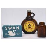 Little Brown Jug Syrup Bottle, Swan Soap & More
