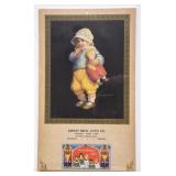 1929 Hudson Gas Station Calendar