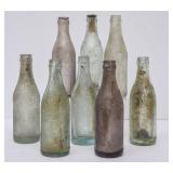 Lot of 8 Chero Cola Soda Bottles