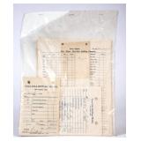 Lot of Coca-Cola Sales Receipts
