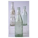 Pluto, S. B. Co, & Nu Icy Glass Bottles