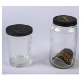 Lidded Glass Jars: Duke