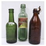 3 Vintage Bottles