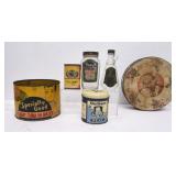 Lot of Vintage Food/Seasoning Tins/Jars