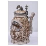 Avon Budweiser Clydesdale Hitch Stein, Handcrafted