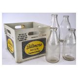 Biltmore Crate w/4 Round Half Gallon Bottles