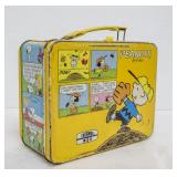 King-Serly Thermos Co. "Peanuts" Metal Lunch Box