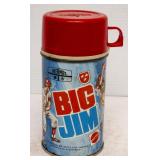 Thermos "Mattel Big Jim" Metal Thermos