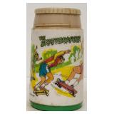 Aladdin "The Skateboarder" Plastic Thermos