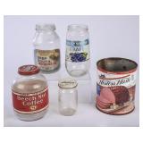 5 Product Jars/Cans