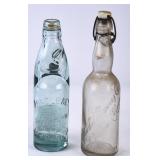 Cobb Bottle and Bottle w/Wire Lock & Stopper