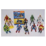 Lot of Superhero Small Action Figures & More