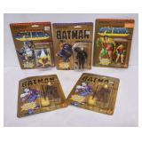 5 NIP Toy Biz 1989 DC Superheroes Action Figures