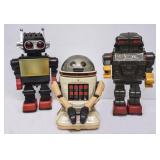 3 Vintage Robot Toys