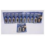 10 NIP 1988 Galoob Star Trek TNG Poseable Figures