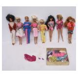 Lot of Barbie & More Dolls & Clothing