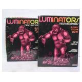 2 NIB Monogram Luminators Neon Monsters King Kongs