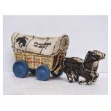 Covered Wagon Wooden Toy