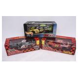 3 NIB NASCAR Die-Cast Model Cars