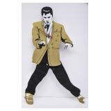 Swinging Elvis Battery Operated Wall Clock