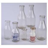 7 Southern Dairies Milk Bottles