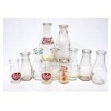 11 Milk Bottles: IL, IN, MI
